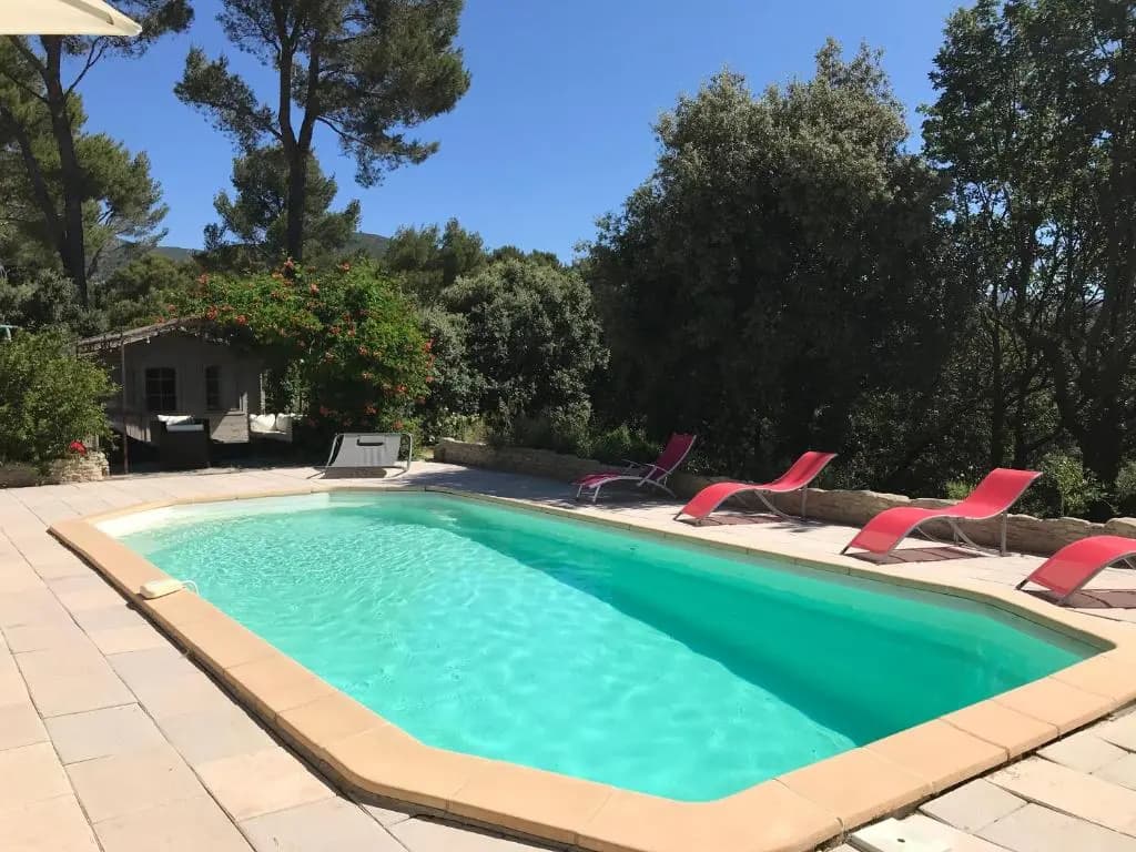 Agréable partie de maison avec piscine en plein cœur du Luberon (Vaucluse), pour 4/6 personnes. LS2-356 INFIERMA - Photo 4