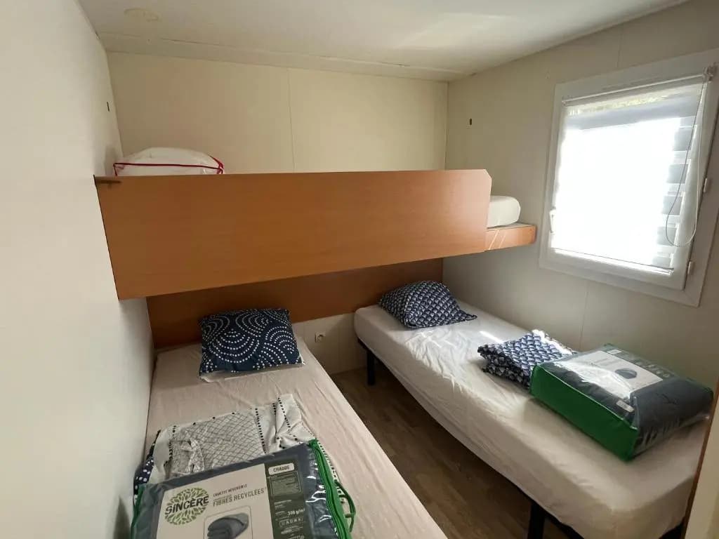 Mobilhomme bungalow 6 personnes villeneuve loubet marina baie des anges - Photo 1
