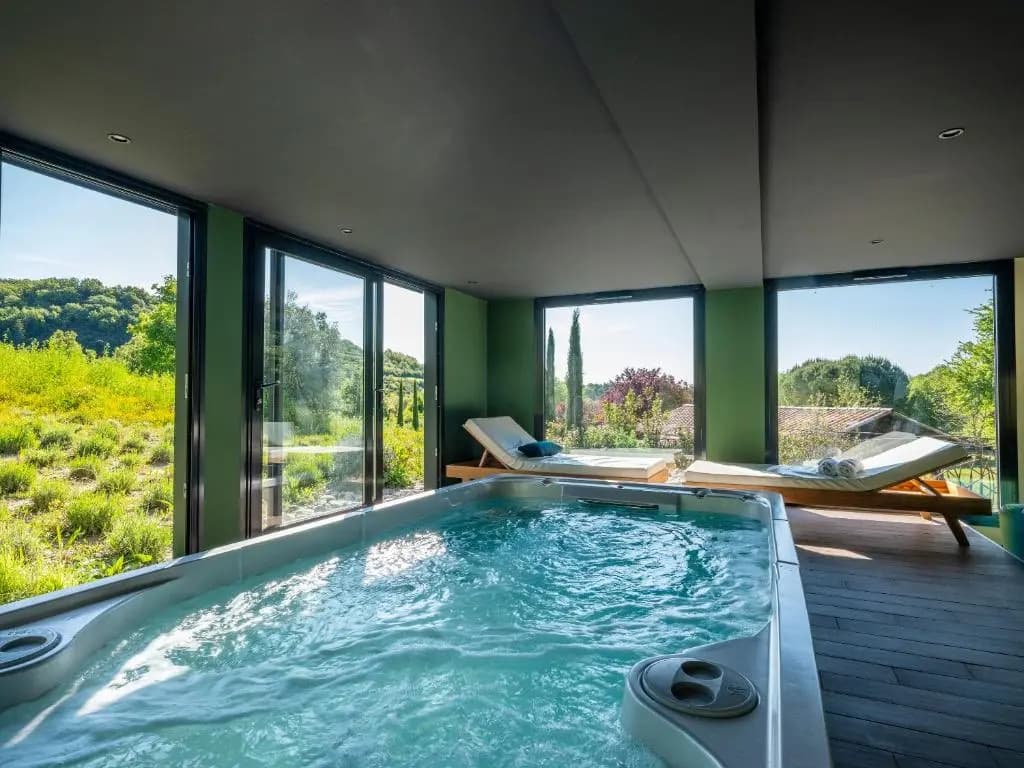 Studio avec piscine partagee jardin clos et wifi a Forcalquier - Miniature 7