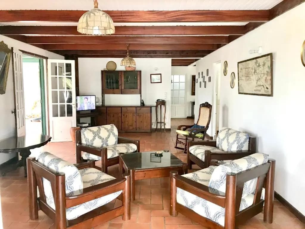 Maison de 4 chambres a Saint Francois a 300 m de la plage avec vue sur la mer piscine privee et jardin clos - Photo 4