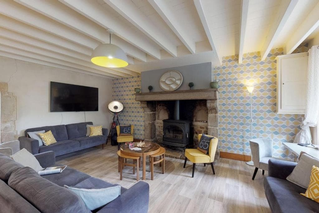 La Voisine - Gîte 4 étoiles SPA SAUNA OPTION et salle de jeu, société La Clef Decamp - Photo 2