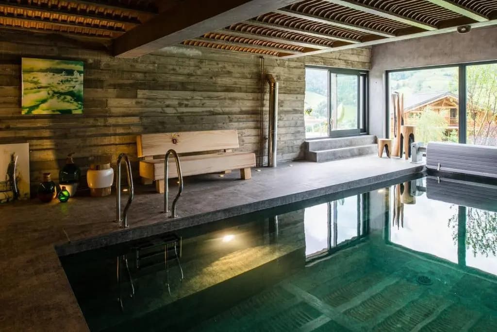 Luxueux chalet 4 chambres avec piscine et hammam - Photo 5