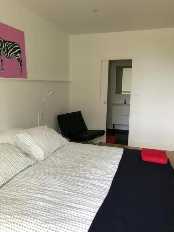 Chambre indépendante au Manoir de la Célinais côté jardin - Photo 2