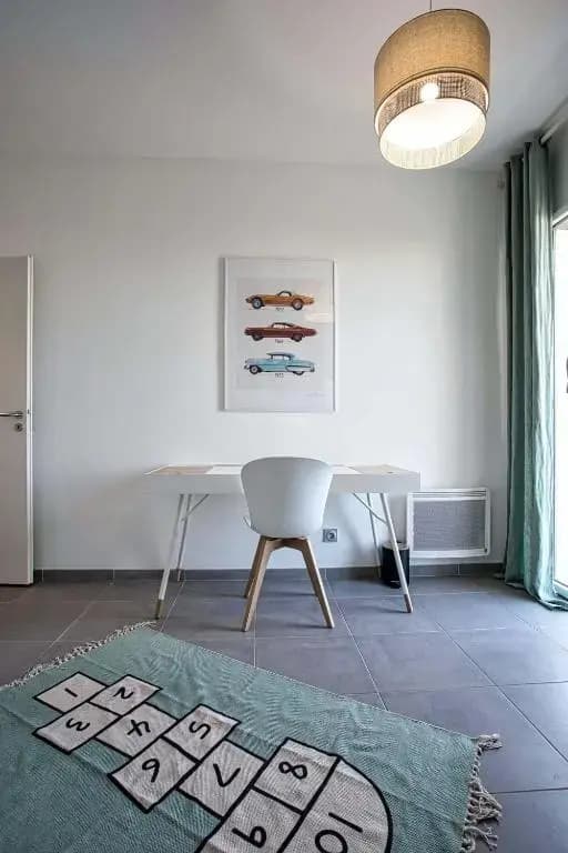 Superbe appart 3 p, 10 mn de la plage avec piscine et parking - Miniature 6