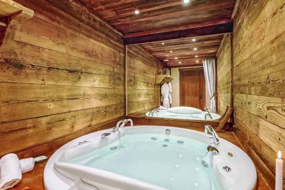 Luxueux Chalet Baron Meg ve vue Jaccuzi Pour 12 - Miniature 8