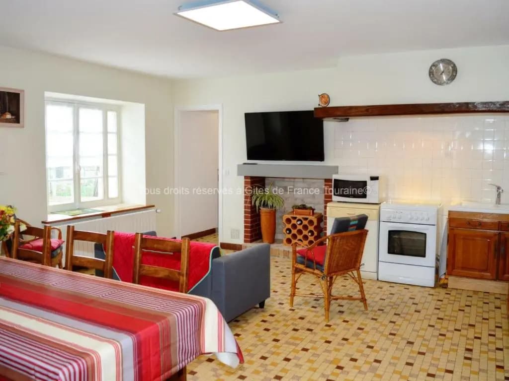 Gîte Vernou-sur-Brenne, 3 pièces, 4 personnes - FR-1-381-503 - Photo 3