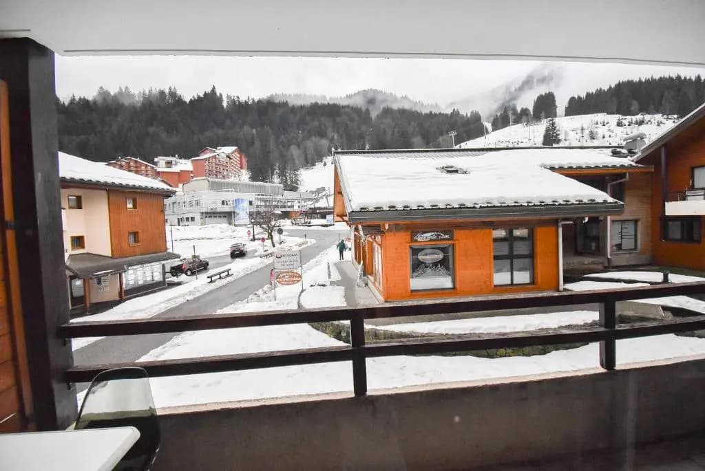 Le Relai S34 - Grand et lumineux studio avec coin montagne 4-6 pers, 50m des pistes, grand balcon exposé SUD, DRAPS NON CO...