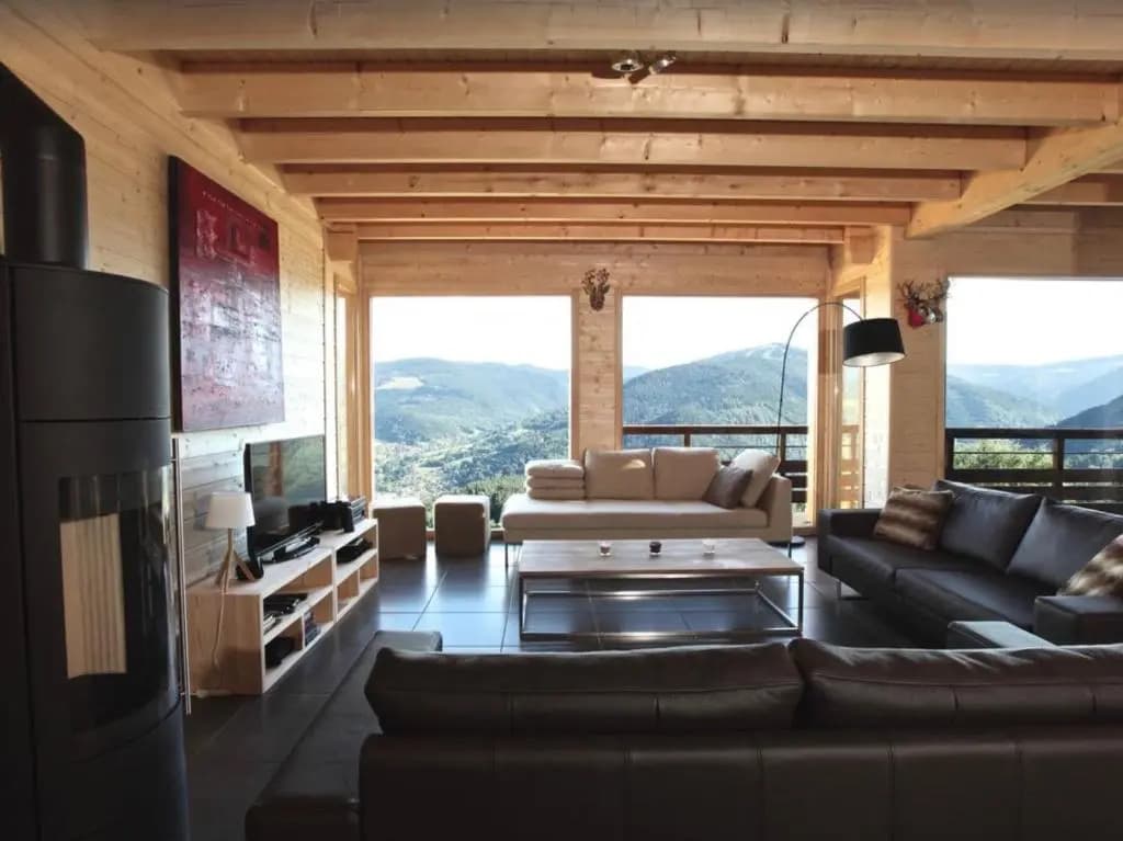 INUï, GRAND CHALET DE LUXE NEUF, SAUNA, SPA, classé 5 étoiles - Photo 3
