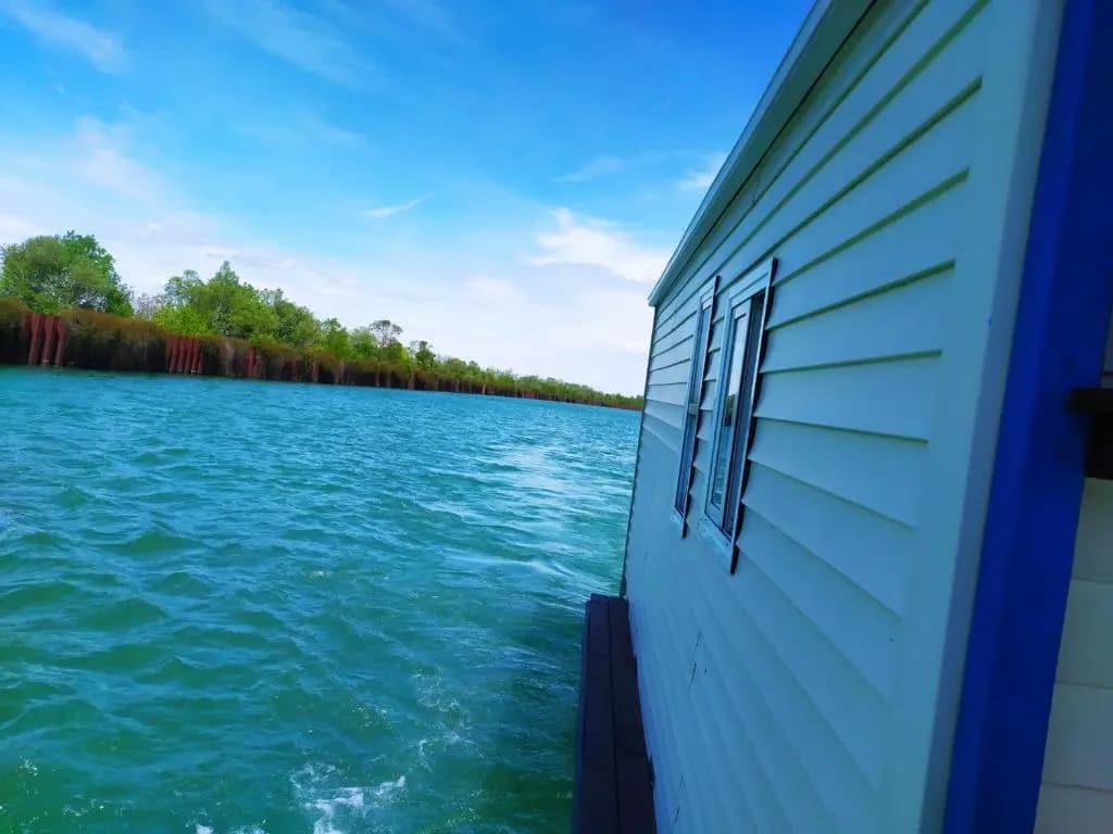 Cottage insolite option jacuzzi Seurre proche Beaune vue panoramique sur l'eau - Miniature 7