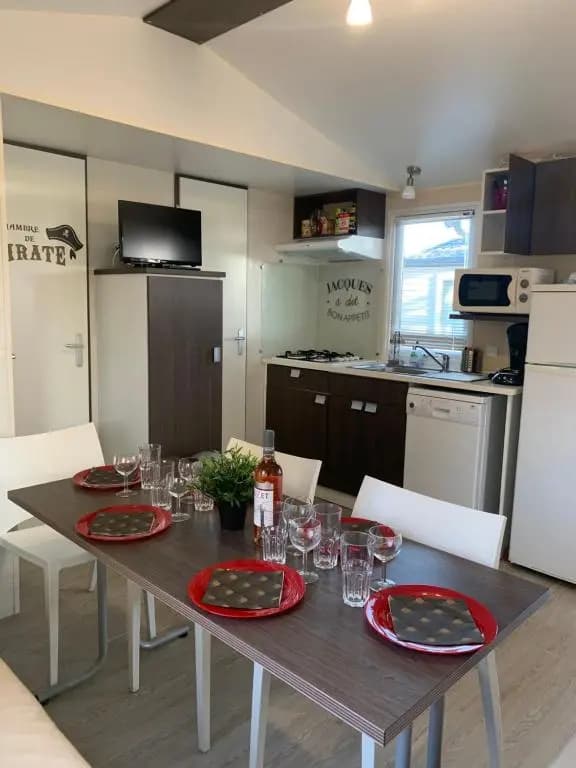 mobil home "AMBRE" 6p, CLIM&TV - Photo 1