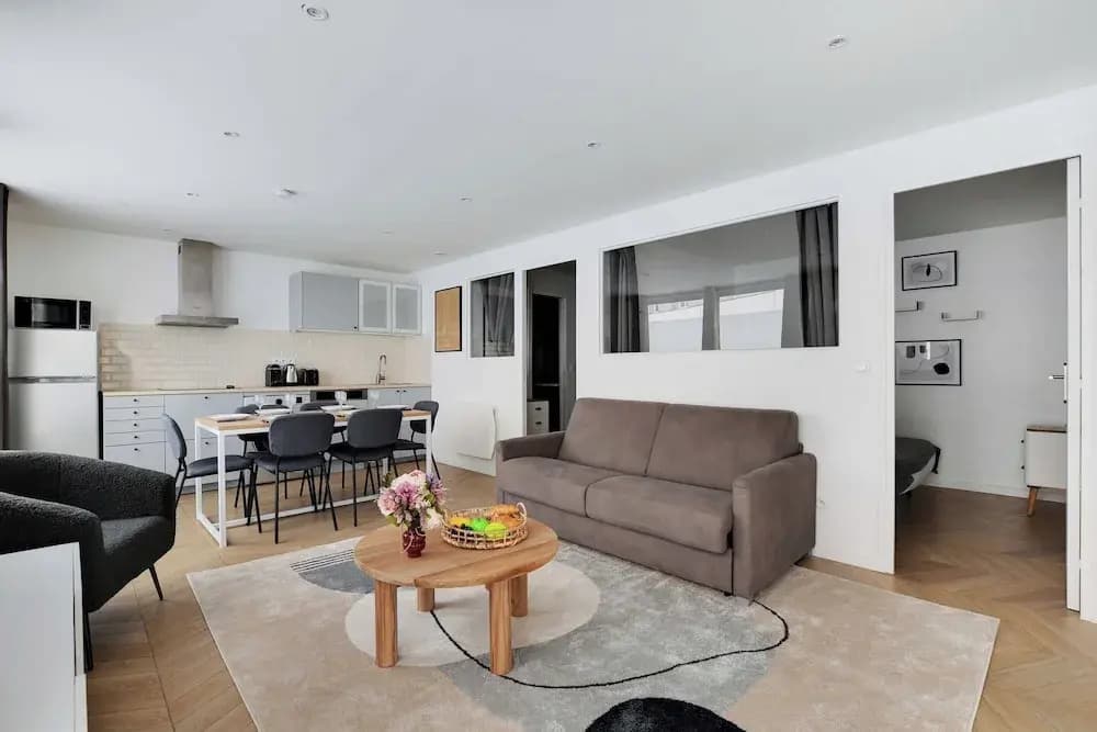 Chic Apartment 2br/6p - Biblio Francois-mitterrand - Miniature 8
