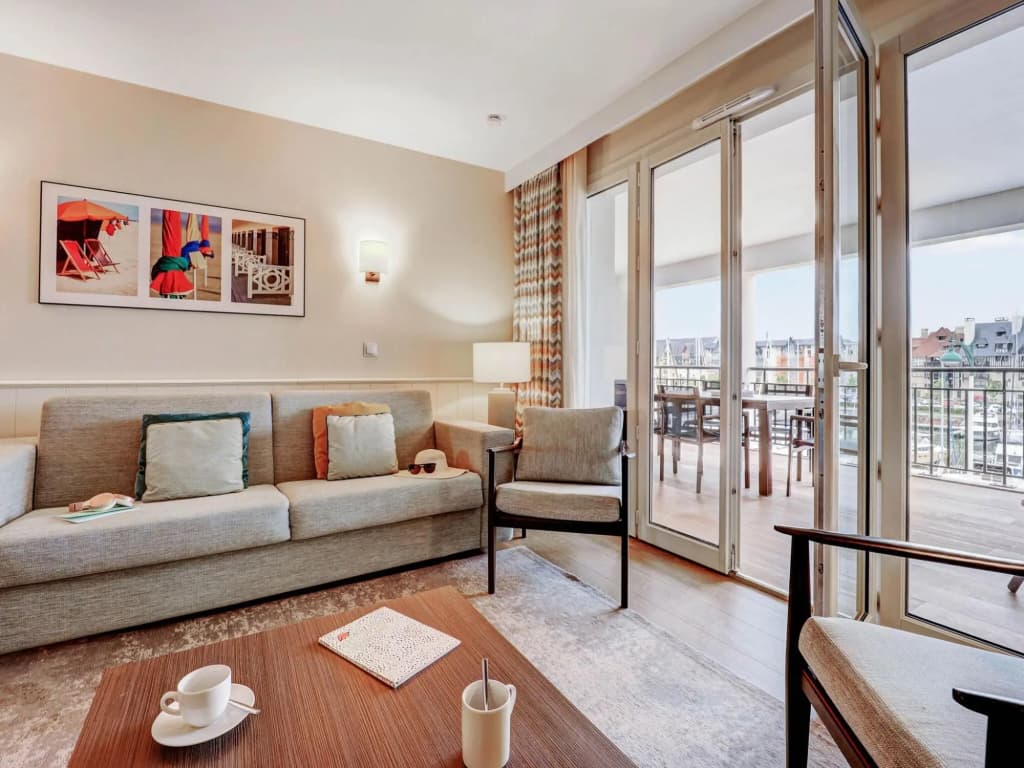 Apartment 8 Pers., Port View, Residence Presqu'ile de la Touques, Deauville - Miniature 8
