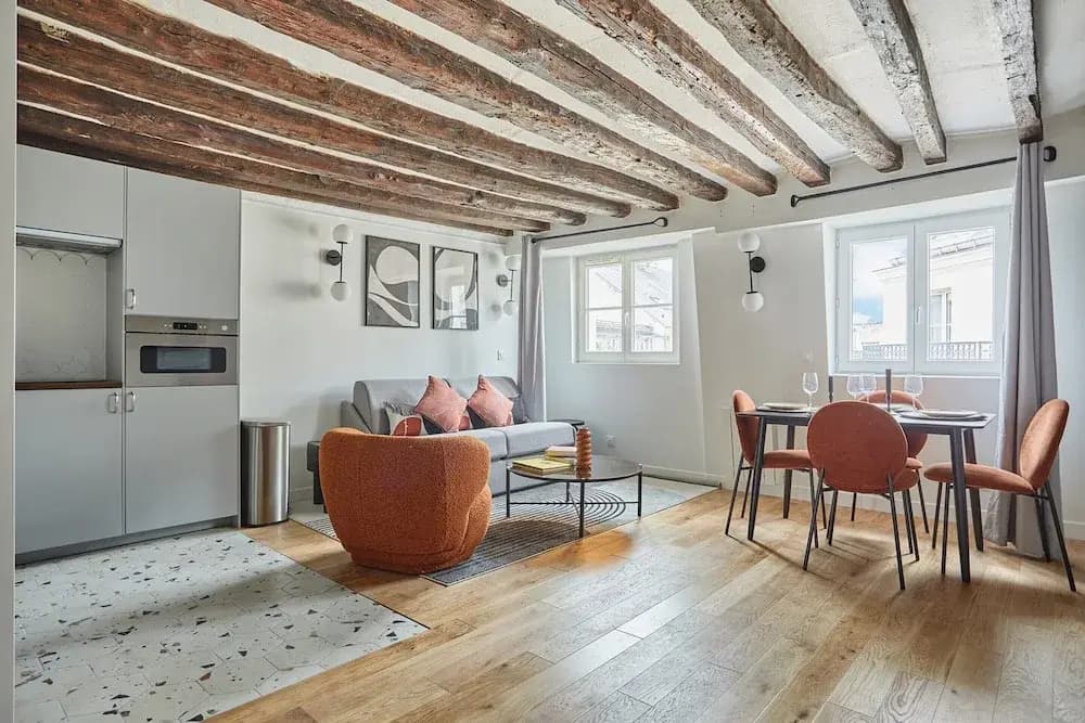 Charming Flat 1 Bedroom Le Marais Beaubourg - Miniature 7