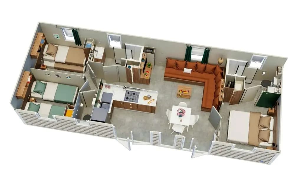 Bungalow de 3 chambres a Vias a 800 m de la plage avec piscine partagee jacuzzi et jardin amenage C - Photo 1