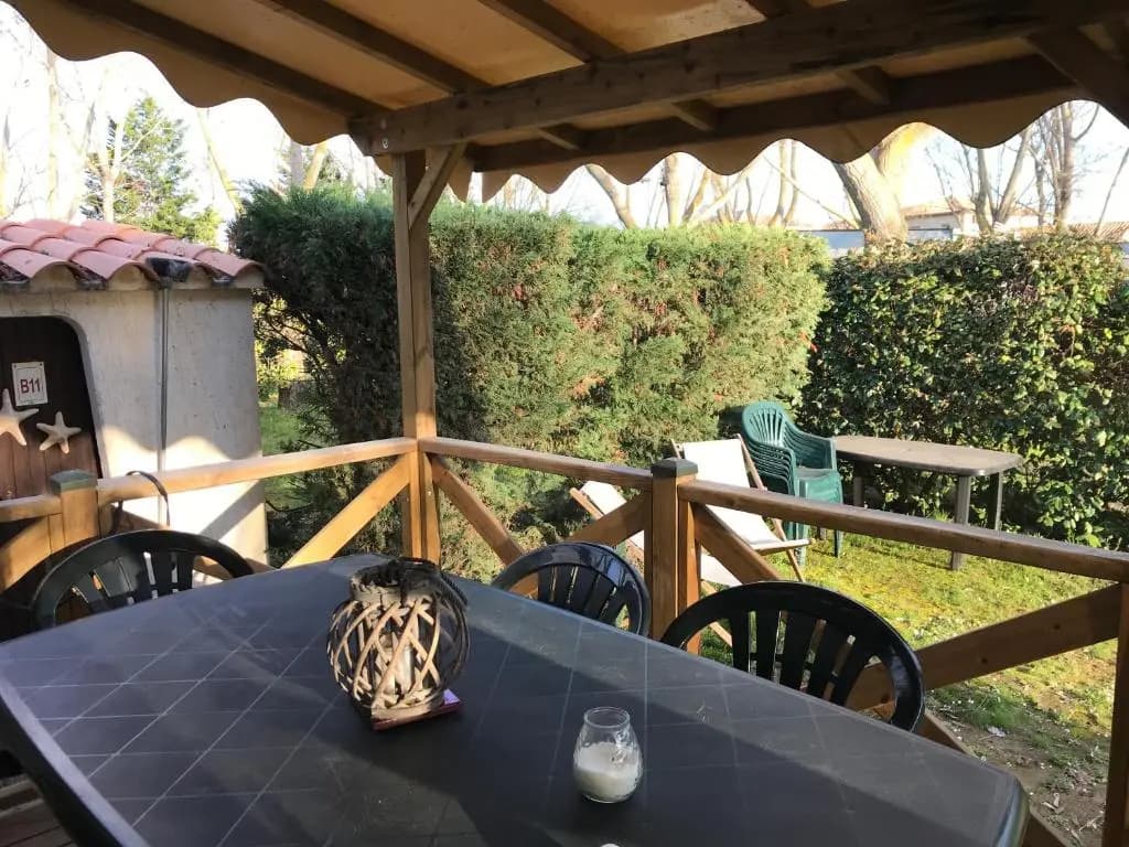 Mobil Home Climatise Camping 4* Le Grau Du Roi Les Jardins De Tivoli - Miniature 6