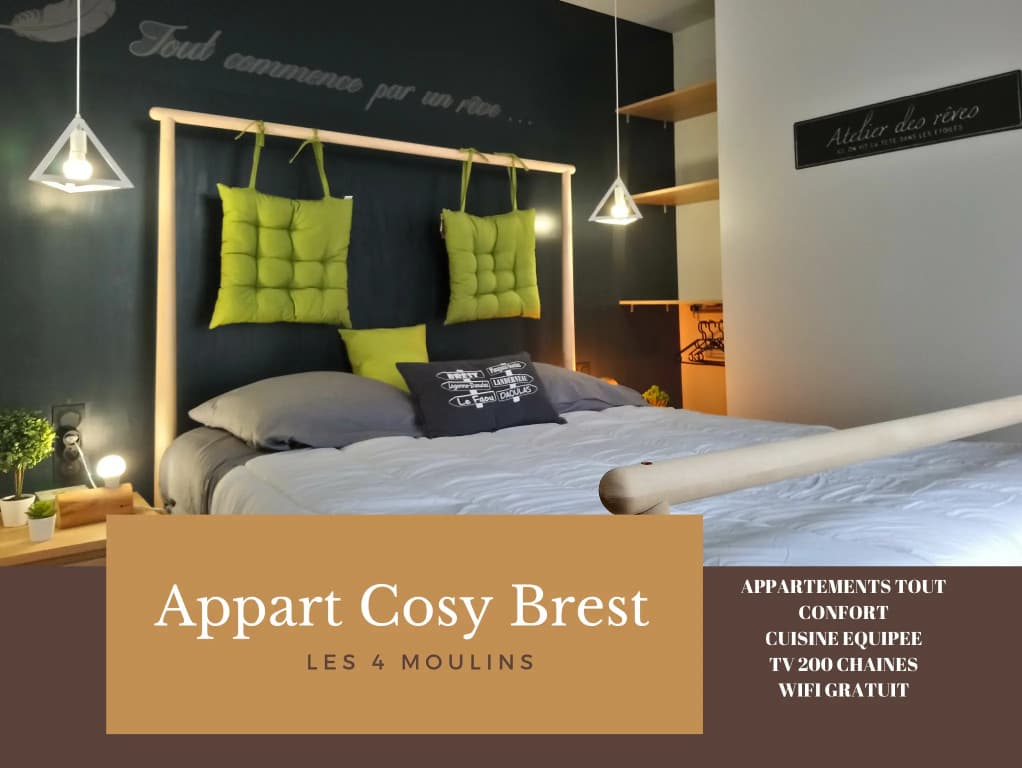 Appart Cosy Brest Les 4 Moulins - Photo 2