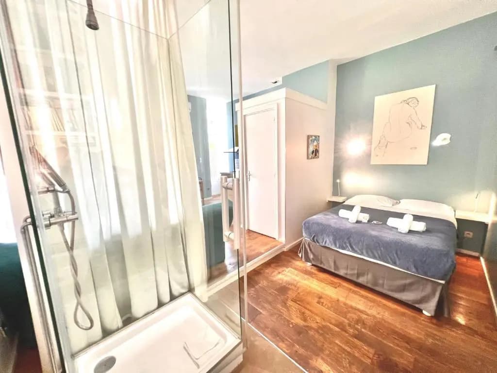 ApartHotel Riviera - Grimaldi Coeur de Ville - Terrasse Esprit - Large Studio AC with bigger South Terrace - Hyper Centre...