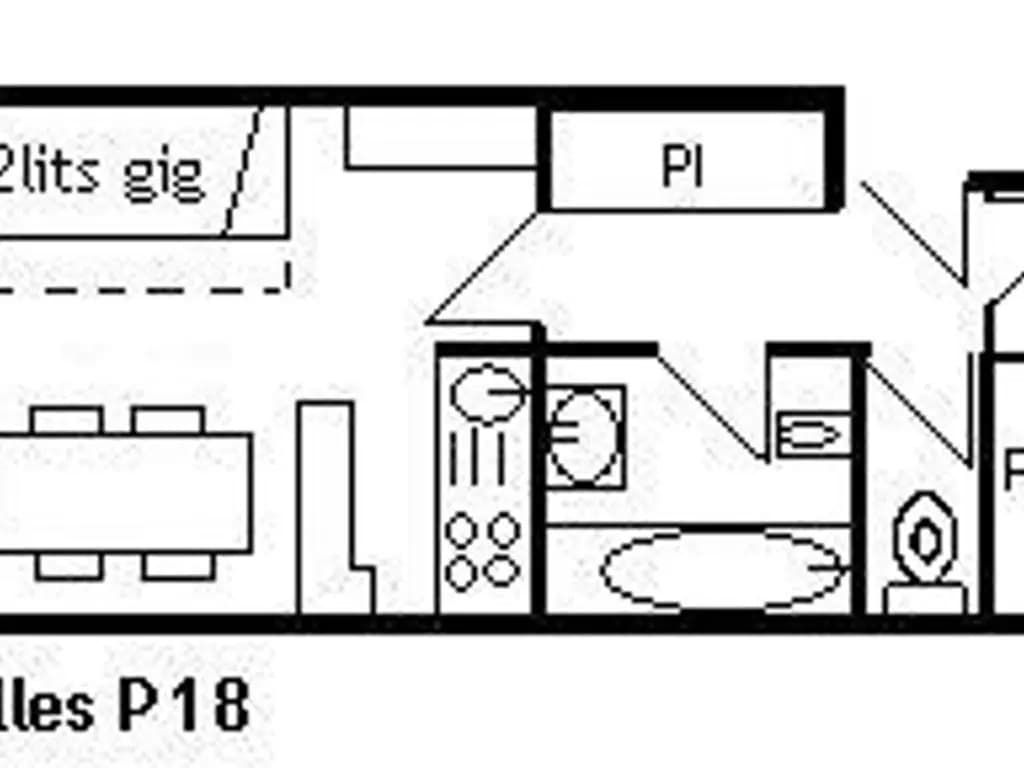Appartement Méribel, 2 pièces, 5 personnes - FR-1-180-93 - Photo 1