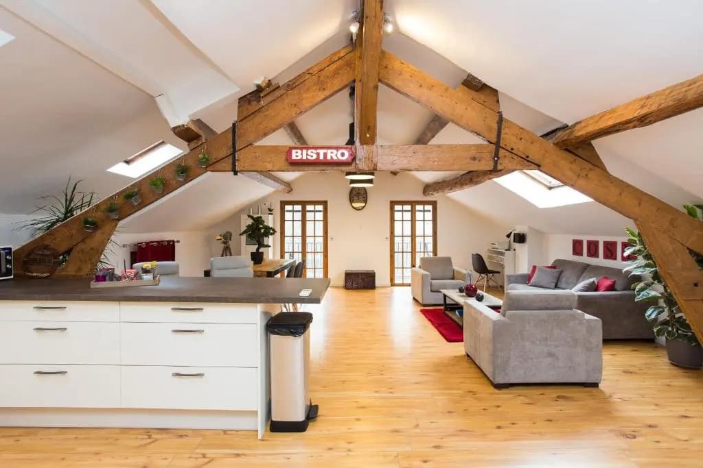 Big loft 107m2, 10min walk to Palais des Festivals - Photo 2