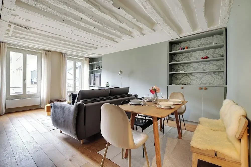 Chic Apartment -1br/4p- Haut Marais / Republique - Miniature 6