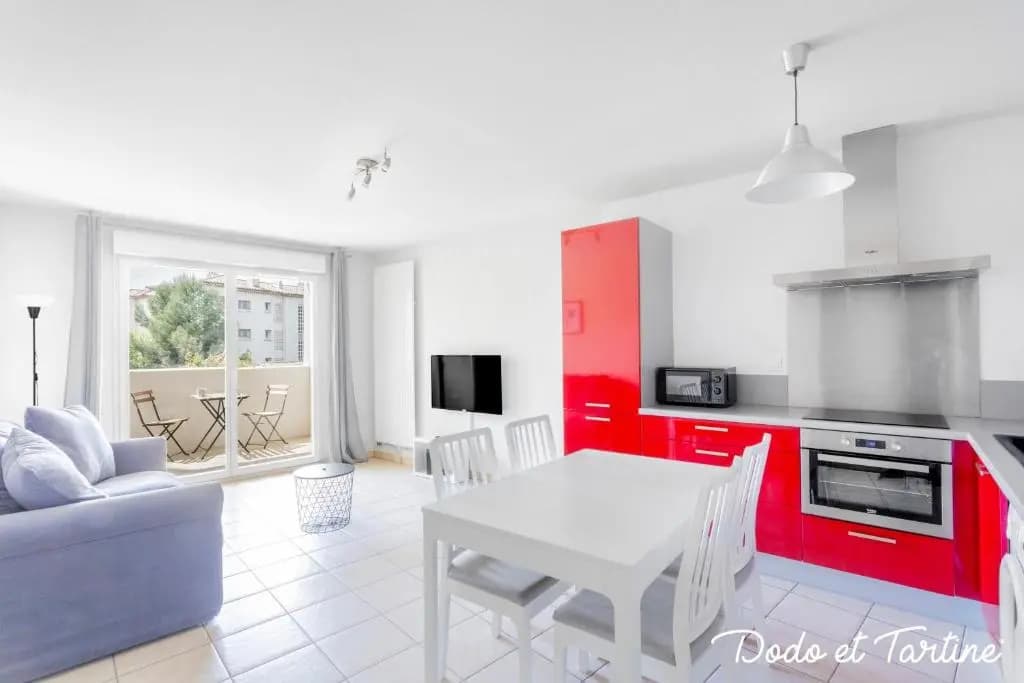 Nice 2 bedroom with garage and terrace - Dodo et Tartine - Miniature 6