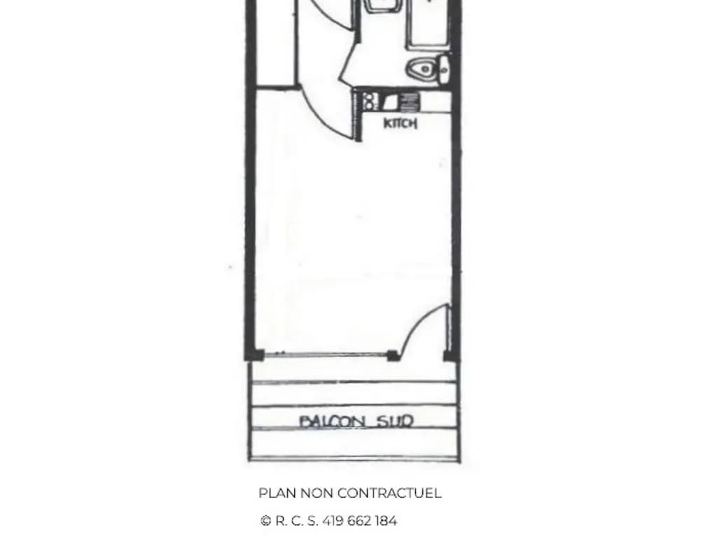 Appartement Les Menuires, 1 pièce, 3 personnes - FR-1-452-152 - Photo 5