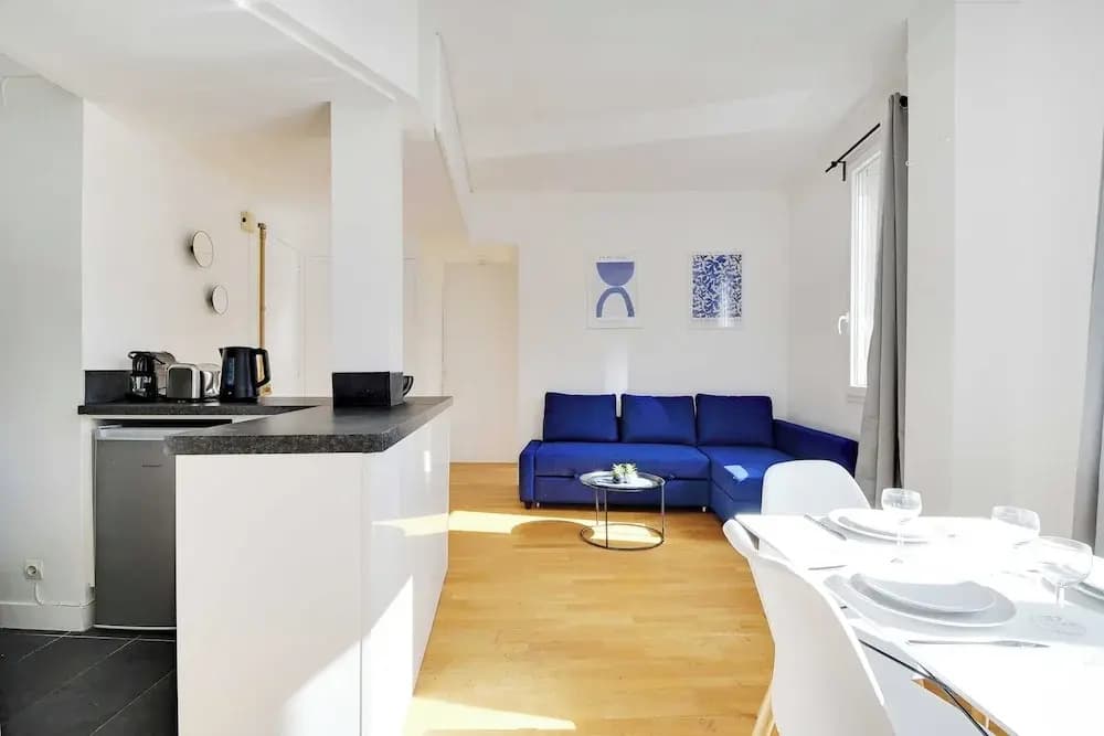 Cozy Apartment 2bdr/5p - in the Heart of Suresnes - Miniature 8