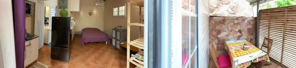 Maison d'une chambre avec vue sur la mer jardin amenage et wifi a Le Marin a 2 km de la plage - Miniature 8