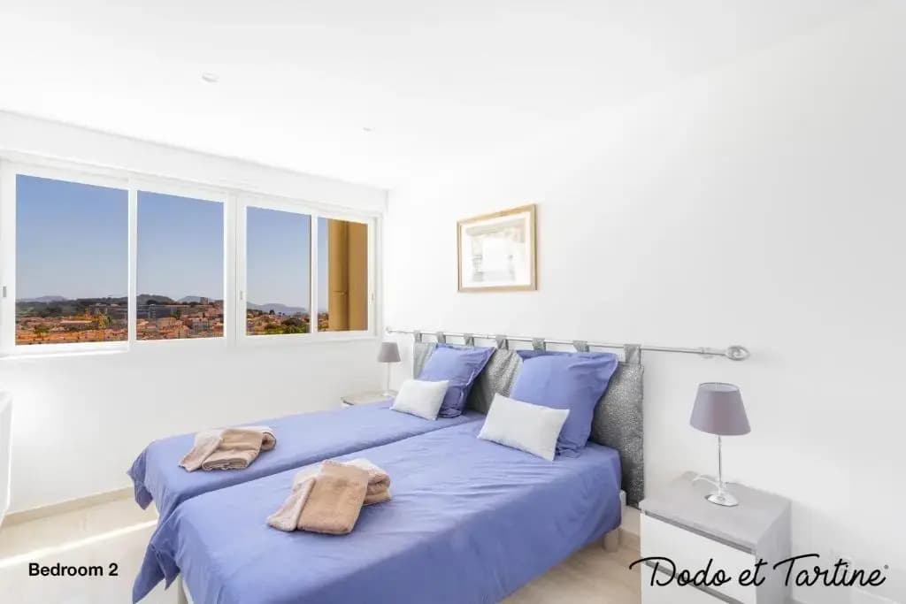 Sea view 3 bedroom with AC and parking - Dodo et Tartine - Miniature 6