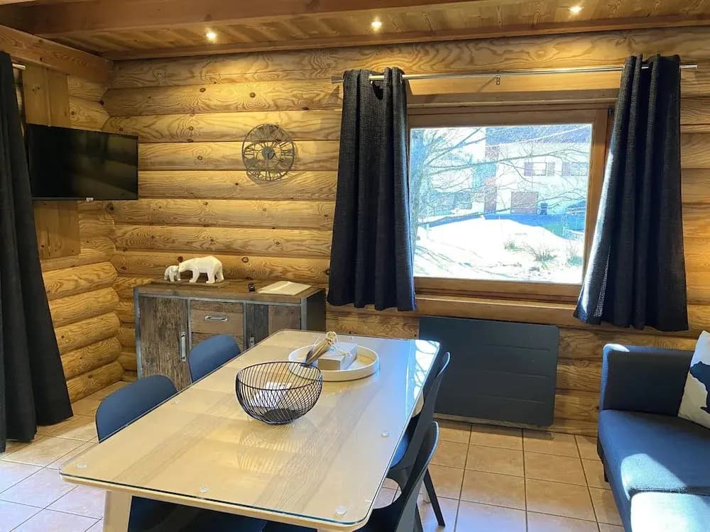 L'ours Blanc Chalet en Rondins - Photo 4