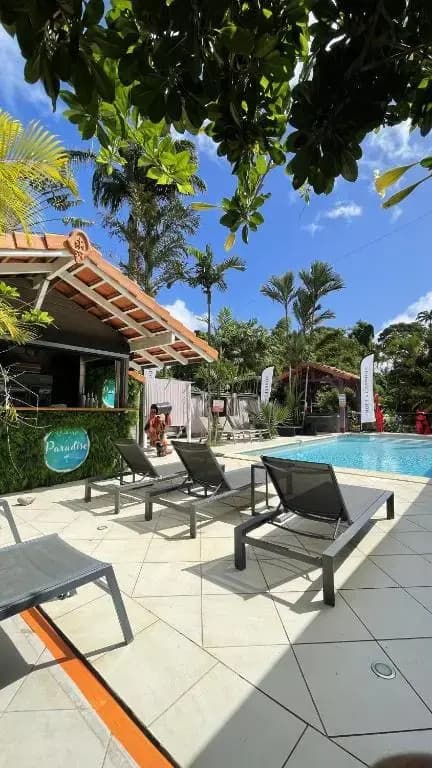 Maison d'une chambre avec piscine partagee spa et jardin clos a Fort de France a 9 km de la plage - Photo 4