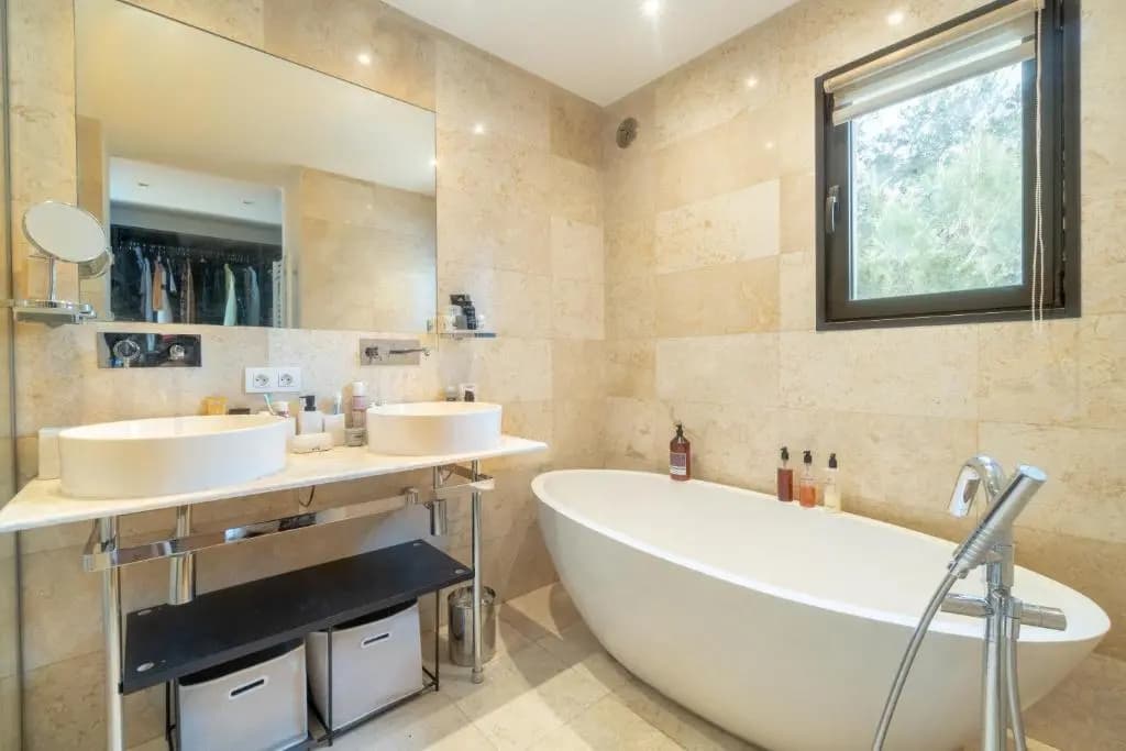 high luxe Villa Cannes 6bdrooms heated pool Sauna cinema room - Miniature 8