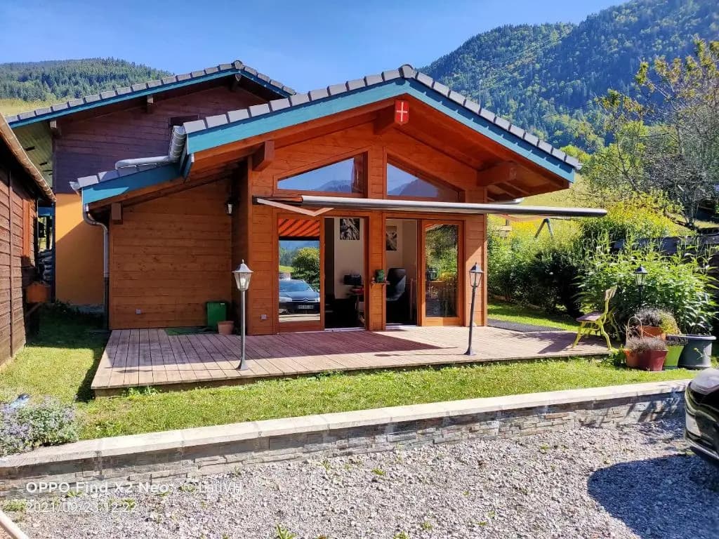 Chalet de 3 chambres avec jacuzzi jardin et wifi a Le Biot a 7 km des pistes - Photo 2