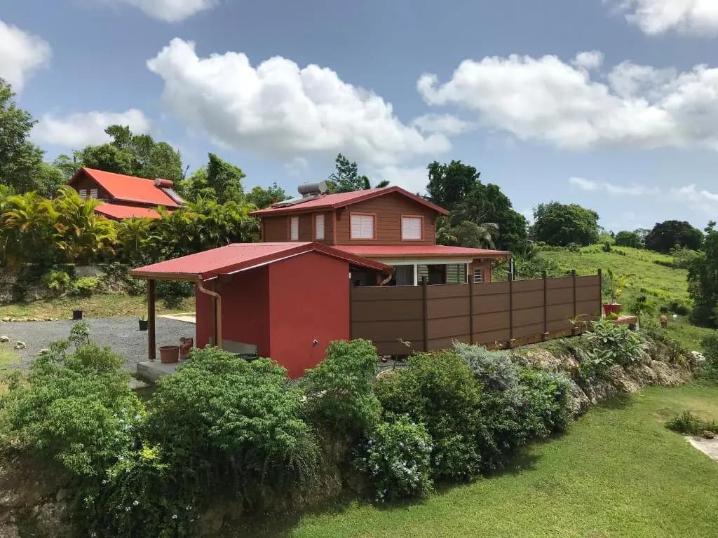 Villa neuve de standing en bois avec piscine - Photo 2