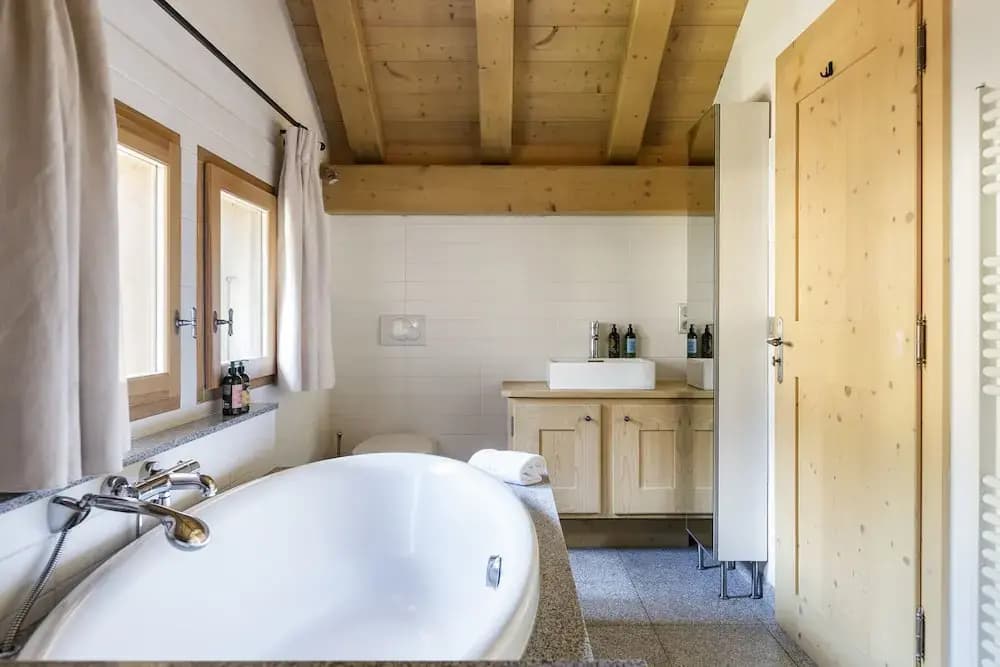 Chalet Les Tissourds 4 Central hot tub - Miniature 7