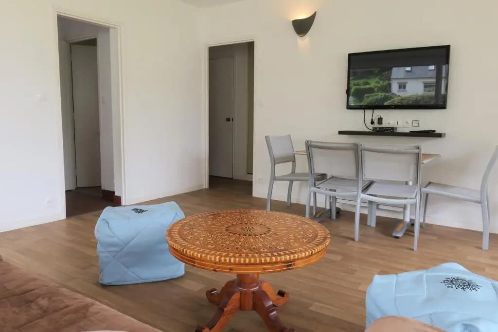 Appartement VUE SUR MER avec terrasse, plage de Trestraou à PERROS-GUIREC - Ref 861 - Photo 2