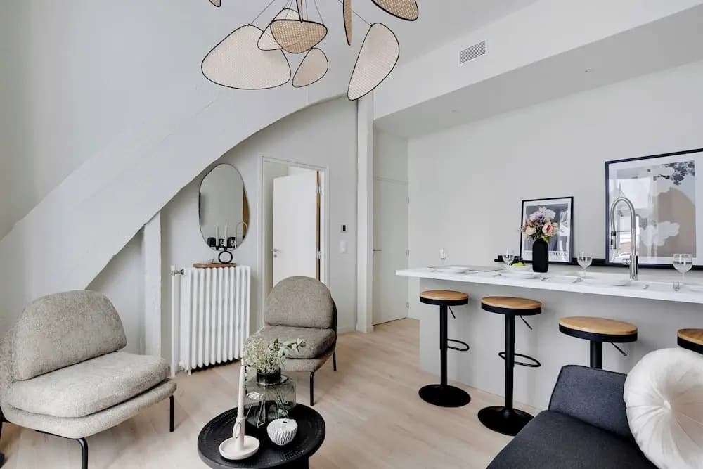 Modern Apartment - 2br/6p - Eiffel Tower - Miniature 8