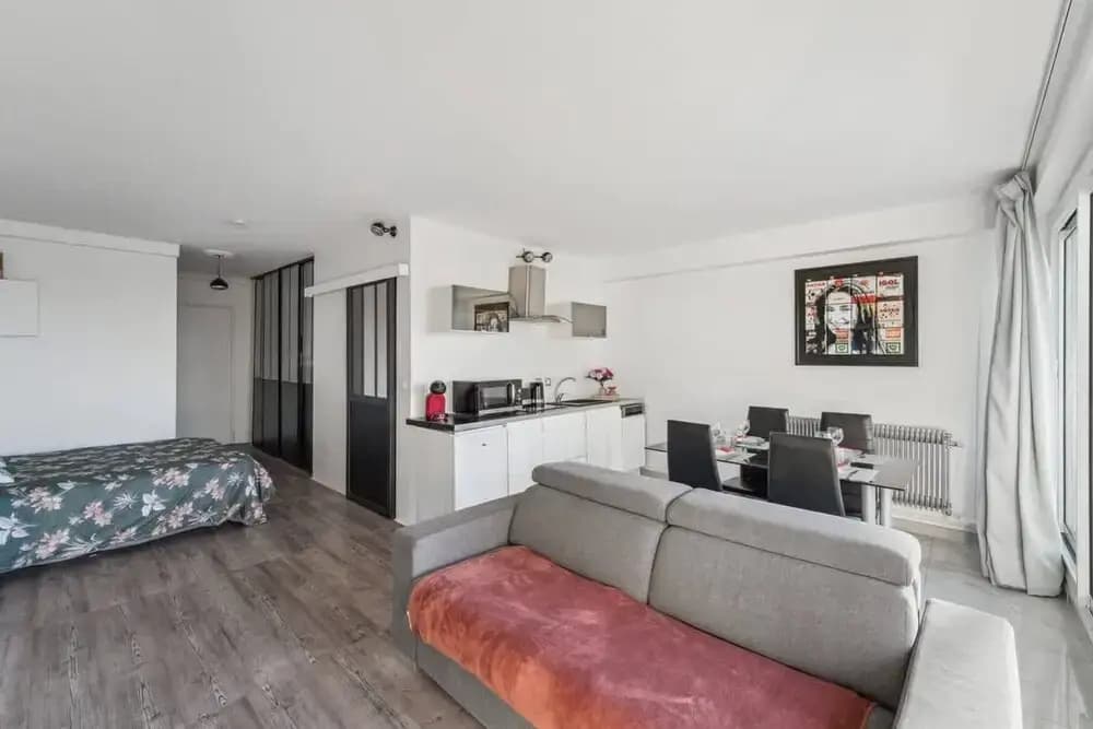Spacious Studio Balcony -La D Fense-bail Mobilit - Photo 5