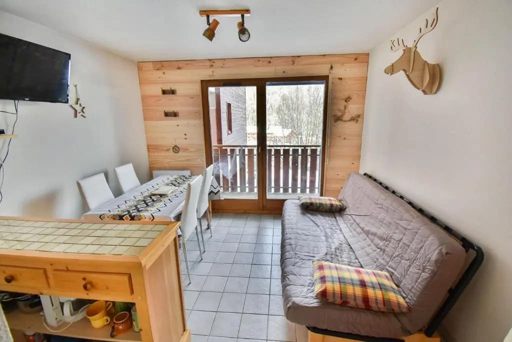 Le Pied des Pistes A13, Joli Studio tout confort 4 pers, vue vallée imprenable, DRAPS NON COMPRIS - Photo 1
