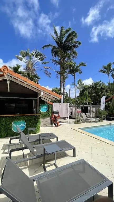 Maison d'une chambre avec piscine partagee spa et jardin clos a Fort de France a 9 km de la plage - Photo 5