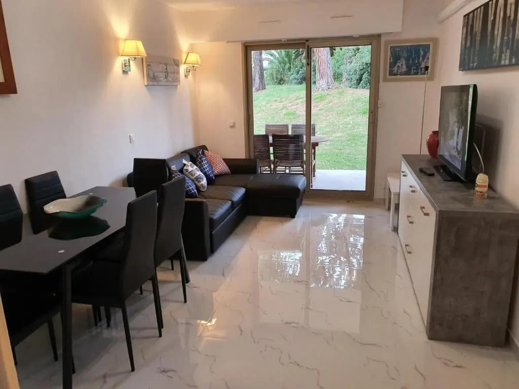 T3 A/C Côte d'Azur, Piscine, Plage à 350m, WIFI - Photo 1