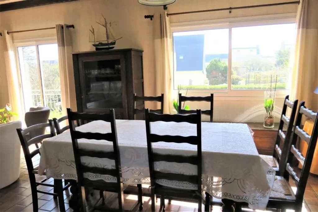 Maison avec WIFI, jardin, à 900m de la plage de Trestraou à PERROS-GUIREC Ref 849 - Miniature 7