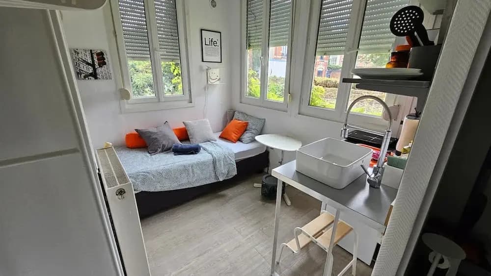 Les Glycines - Studio 9m2 Cosy et Reposant 1p - Photo 1