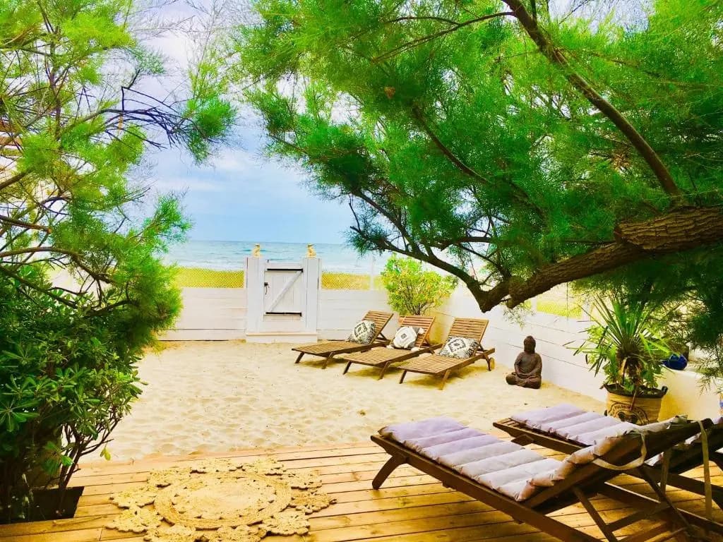 Mas Andalou Fabuleuse première ligne de mer, plage privative - Miniature 7