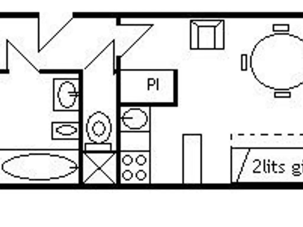 Appartement Méribel, 2 pièces, 4 personnes - FR-1-180-61 - Photo 1