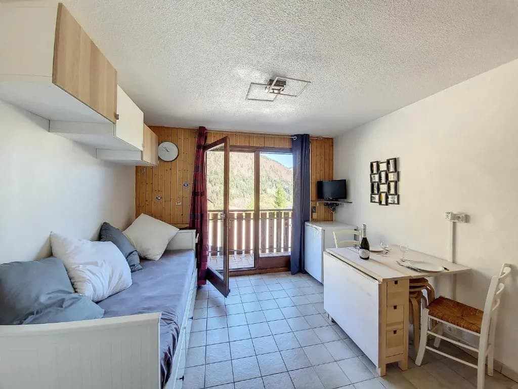 APPART VUE VALLEE -SAINT JEAN D'AULPS STATION- PROCHE MORZINE- 4-6 pers- PIED DES PISTES 2A - Photo 5