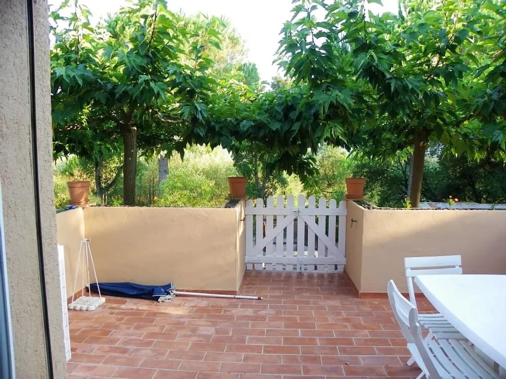 Apartment with One Bedroom in Le Plan-De-La-Tour, with Wonderful City View, Furnished Garden And Wifi - 6 Km From the Beac...