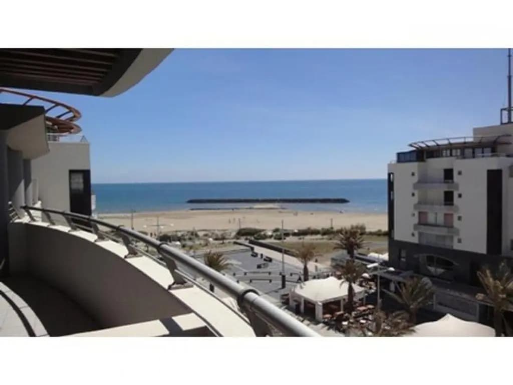 Languedoc Immobilier Appartement Vue Mer Plage Piscine Rochelongue - St152 - Photo 5