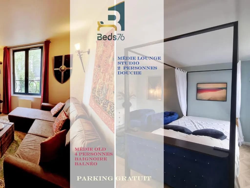 2 Appt Médié Lounge - Médié Old - par Beds76 - Photo 5