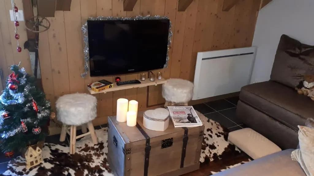 Duplex 6-8 pers, avec garage, WIFI, calme, proche des pistes, top équipé et linges fournis, vue magnifique - Photo 1